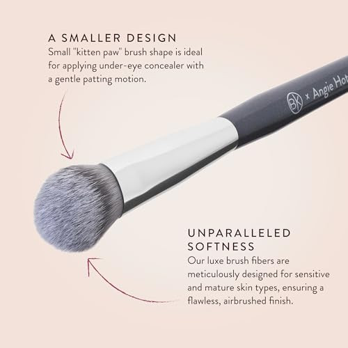 Bk Beauty Brushes Angie Hot and Flashy A506 Concealer Viral Kitten Paw Face