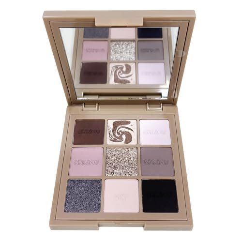 Huda Creamy Obsessions Eyeshadow Palette Greige / 0.28 Oz 8.22 G