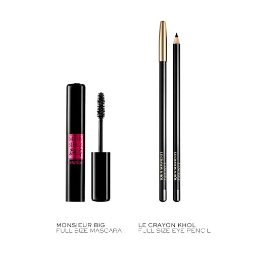 Lanc Me Monsieur Big and Le Crayon Kh L Set Volumizing Mascara