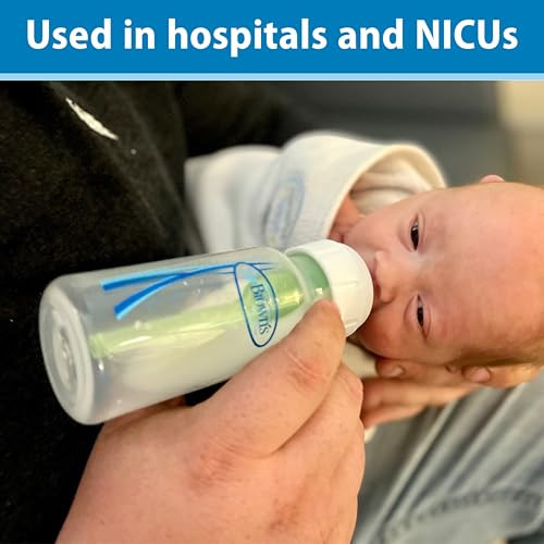 Dr. BrownS Natural Flow Level T Narrow Baby Bottle Nipple Newborn Slow Flow 6Pack
