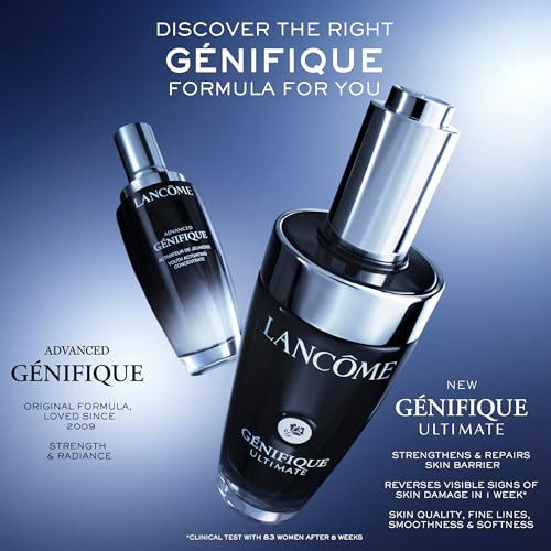 Lanc Me G Nifique Ultimate Dual Recovery Face Serum AntiAging Serum And Refill 1.69 Fl. Oz