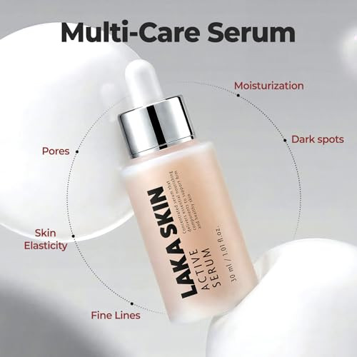 Laka Skin Active Serum / Glutathione For Boosting Radiance Dual Pdrn Pore 30Ml