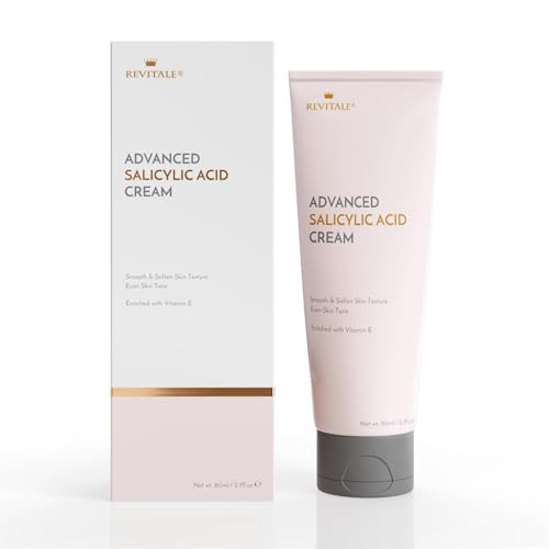 Revitale Advanced Salicylic Acid Cream For Face and Body Helps Smooth and 80G
