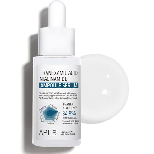 Aplb Tranexamic Acid Niacinamide Ampoule Serum Tranex Niac Cen 34.8% /Korean Skincare Ation 1.35 Fl.Oz