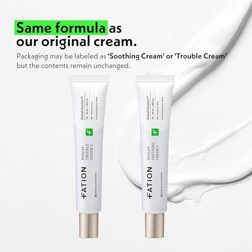 Fation Nosca9 Soothing Cream S Soothing Barrier Cream With 5Layer Ceramide Complex 1.52 Fl Oz