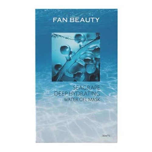 Beauty Mall Fan Beauty Secret Seagrape Deep Hydrating Water Facial Gel Mask 5 Sheets
