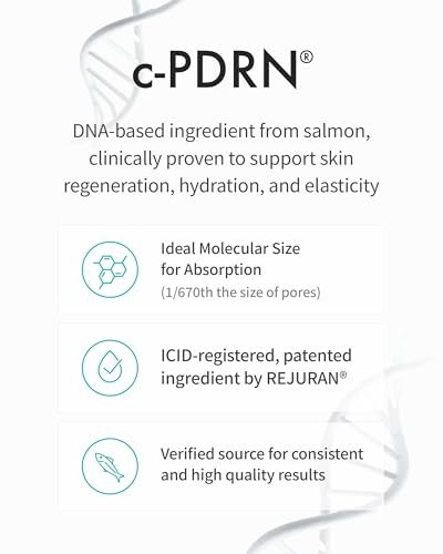 Rejuran Turnover Skincare Bundle Turnover Cream Enhanced + Turnover Ampoule Salmon Dna 1.69 Fl Oz