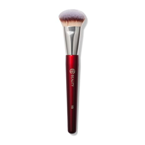 Bk Beauty 115 Medium Contoured Foundation Brush Contoured Foundation Brush For Liquid Makeup