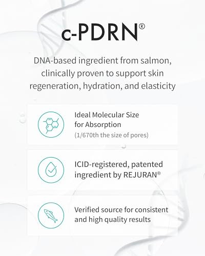 Rejuran Turnover Skincare Set With CPdrn Salmon Dna Face Serum and Sheet 1.69 Fl Oz
