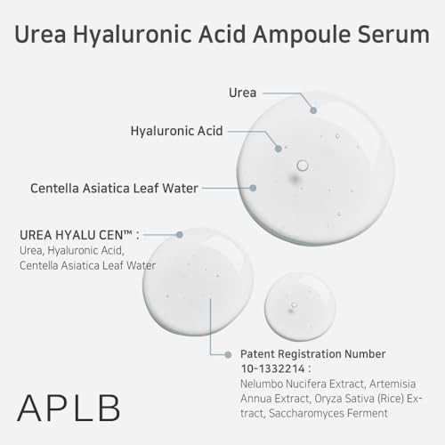Aplb Urea Hyaluronic Acid Ampoule Serum Urea Hyalu Cen 35.9% /Korean Skincare 1.35 Fl.Oz