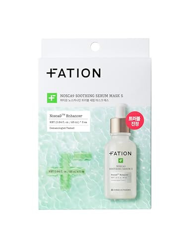 Fation Soothing Serum Mask S 10 Minute Calming Centella Mask For Redness 0.84 Fl Oz