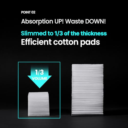 Ilso Skin Wrap Cotton Pad Thin Layer For Diy Toner Pad And 40 Sheets