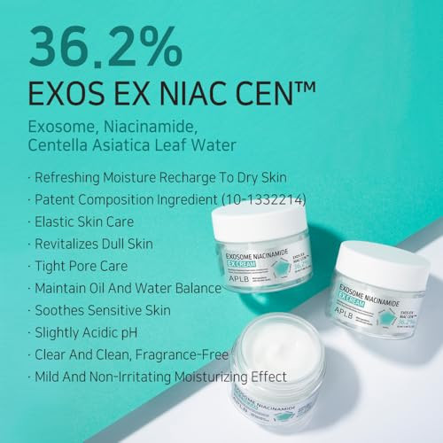 Aplb Exosome Niacinamide Ex Cream Exos Ex Niac Cen 36.2% /Korean Skincare 1.86 Fl.Oz