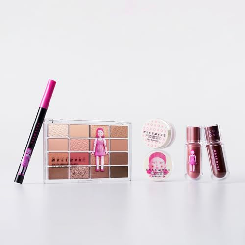 Wakemake X Netflix Squid Game Soft Blurring Eye Palette 24 Bloody Game