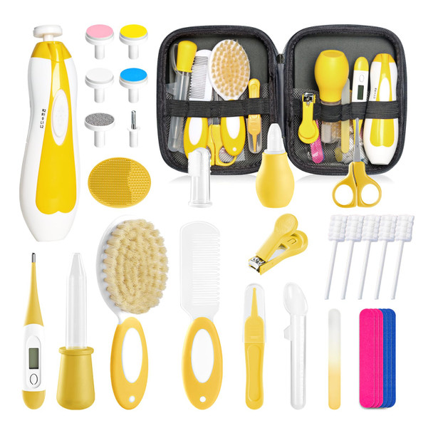 Popyjan Baby Healthcare And Grooming Kit For Newborn Kids Upgraded Safety Baby 24Pcs