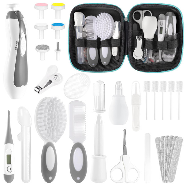 Popyjan Baby Healthcare And Grooming Kit For Newborn Kids Upgraded Safety Baby 24Pcs