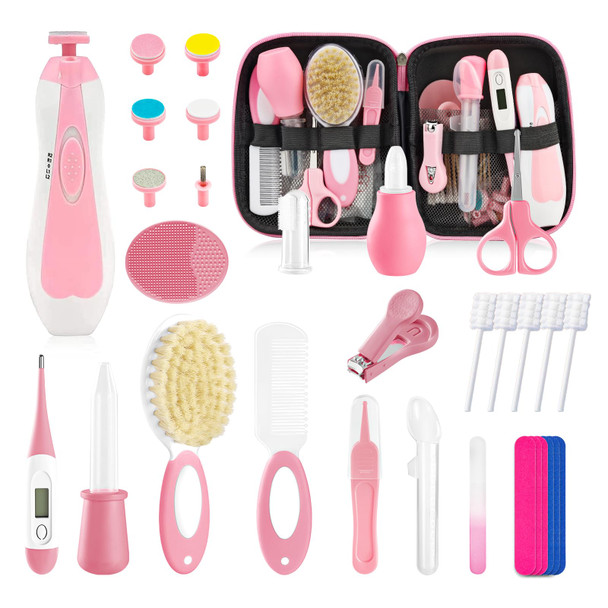 Popyjan Baby Healthcare And Grooming Kit For Newborn Kids Upgraded Safety Baby 24Pcs