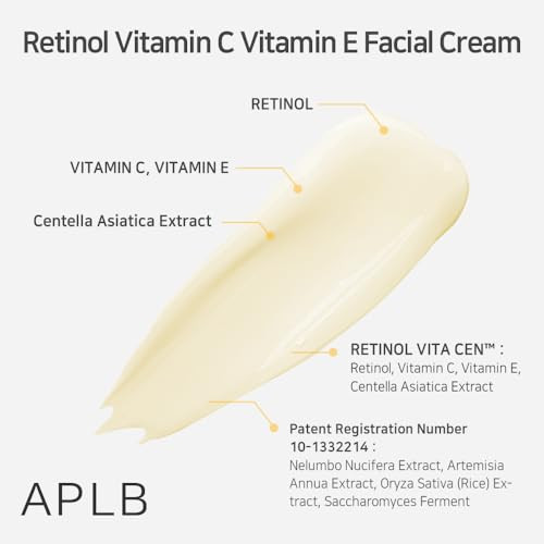 Aplb Retinol Vitamin C Vitamin E Facial Cream Retinol Vita Cen 21.6% 1.86 Fl.Oz