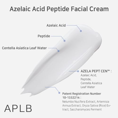 Aplb Azelaic Acid Peptide Facial Cream Azela Pept Cen 26.6% /Korean Skincare 1.86 Fl.Oz