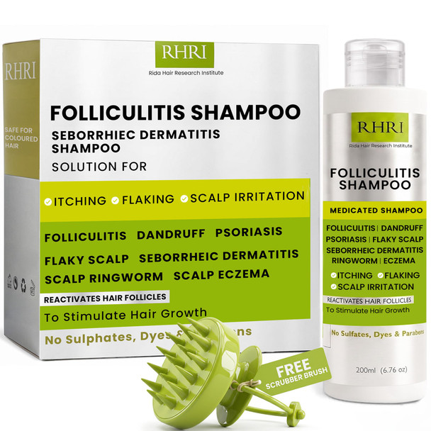 Rida Hair Research Institute Folliculitis Deep Conditioner Effective Scalp Treatment For Seborrheic Dermatitis Psoriasis Dry
