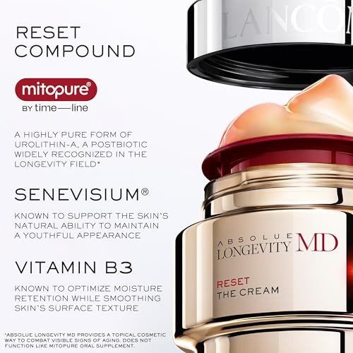 Lanc Me Absolue Longevity Md Reset Face Cream AntiAging Facial Moisturizer For Mature