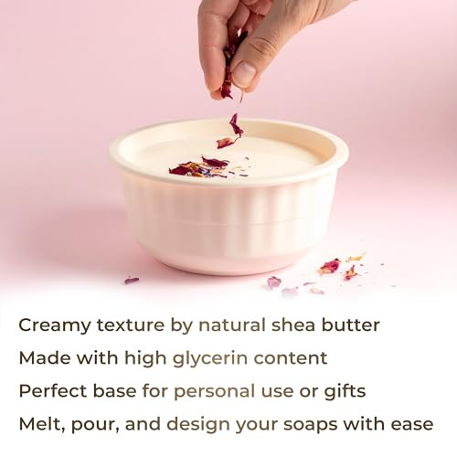 Velona Shea Butter Melt And Pour Soap Base Sls/Sles Natural Bars 2 Lb