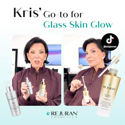 Rejuran CPdrn Korean Skin Care Bundle Turnover Ampoule and Rebalancing Toner With