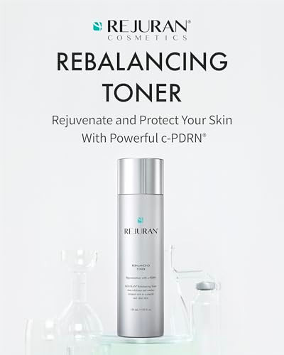 Rejuran CPdrn Korean Skin Care Bundle Turnover Ampoule and Rebalancing Toner With