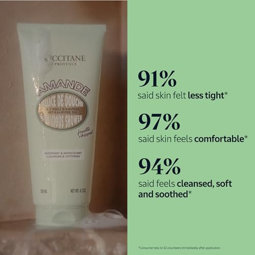 LOccitane L Occitane Almond Delicious Shower Gentle Body Wash Cleanses Moisturizes Softens