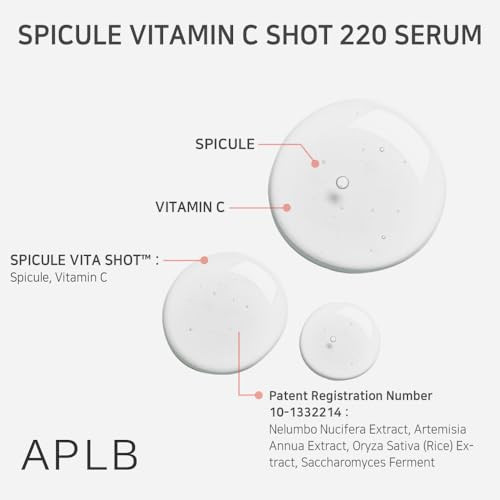 Aplb Spicule Vitamin C Shot 220 Serum Spicule Vita Shot 220 /Korean 1.35 Fl.Oz