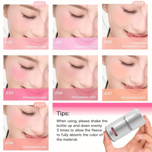 Aztk Liquid Blush Jelly Color Liquids Blushes With Head Matte Nude Liquids Blushes With