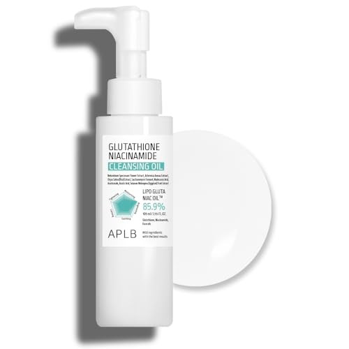 Aplb Glutathione Niacinamide Cleansing Oil Lipo Gluta Niac Oil 85.9% /Korean Skincare 3.55 Fl.Oz