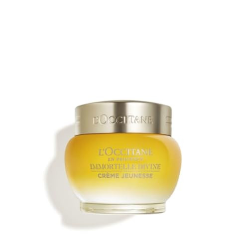 LOccitane Immortelle Divine Cream AntiAging Face Moisturizer Firms Skin and Helps Reduce