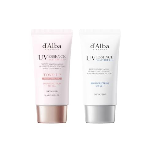 DAlba Piedmont Waterfull ToneUp Sunscreen + Waterfull Essence Sunscreen