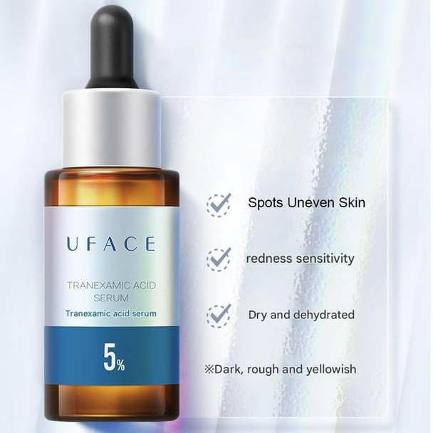 Beautysupermall Travel Size Mini Uface 5% Tranexamic Acid Serum Essence For 10Ml 1Pc