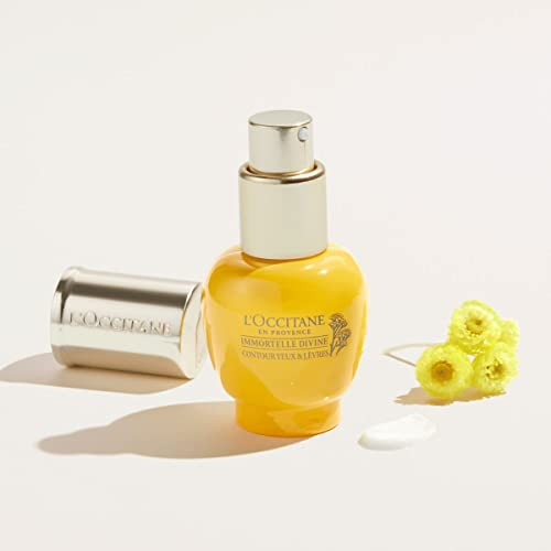 LOccitane Divine Eye Cream To Help Reduce The Appearance Of Dark Circles 0.50 Fl Oz