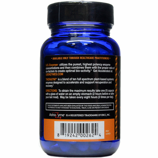 Theraxym DR 93 vegcaps By US Enzymes