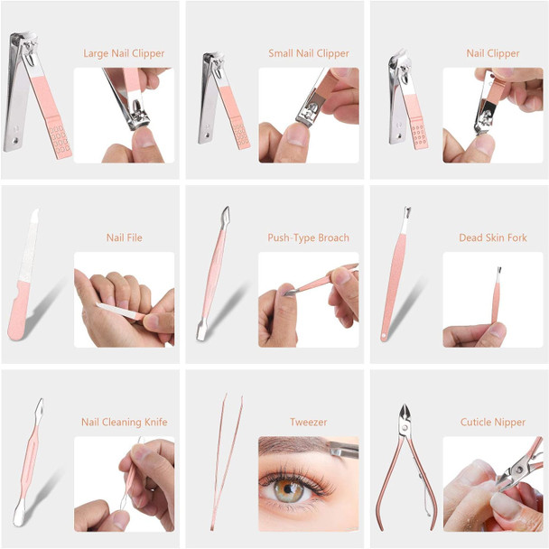 Uraqt Nail Clippers For Men Women 18 In 1 Stainless Steel Nail