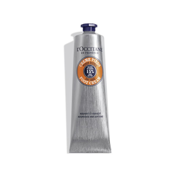 LOccitane 15% Organic Shea Butter Foot Cream Moisturizes Soothes and Softens Feet