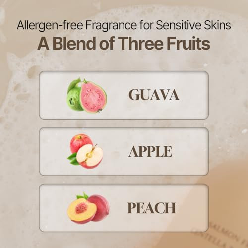Heveblue Salmon Fruity Centella Body Wash and Body Cream Duo Complete