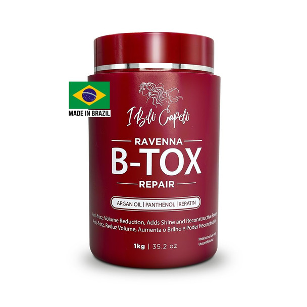 I Belli Capelli Ravenna Repair Hair BTox Cirugia Capilar Para El Cabello FormaldehydeFree BTox 1Kg