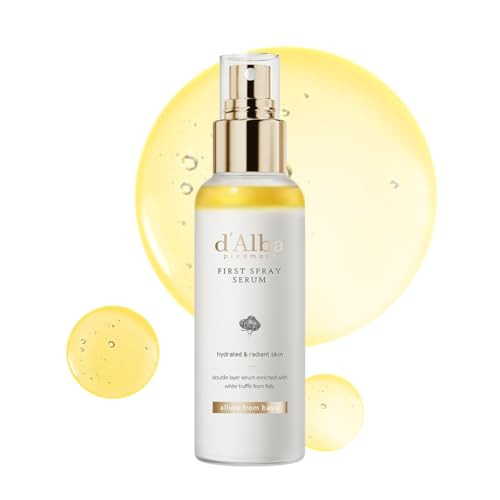 DAlba Piedmont White Truffle First Spray Serum and Waterfull ToneUp Sunscreen Broad Spectrum