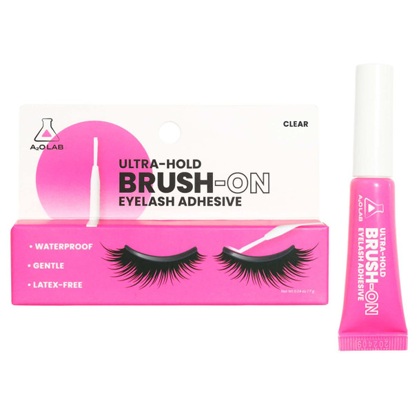 Aoa Studio A2O Lab UltraHold BrushOn Eyelash Adhesive Clear Waterproof LatexFree 3