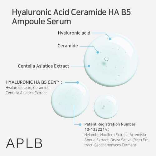 Aplb Hyaluronic Acid Ceramide Ha B5 Ampoule Serum Hyaluronic Ha B5 Cen 1.35 Fl.Oz