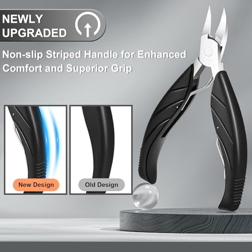 Leipple Toenail Clippers For Thick and Ingrown Nails Professional Nail Clipper Set