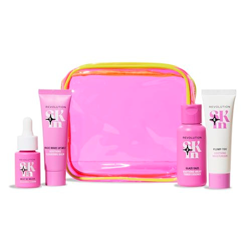 Revolution Skincare London Skin Go Gentle 4 Step Starter Kit Skincare Set With Cleanser