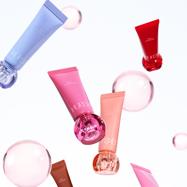 Nuse Reju Lip Gloss Moisturizing Mlbb Color Lip Gloss With PdrnInfused To Lip Gloss With Pdrninfused