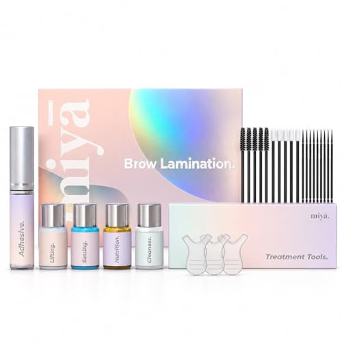 Miya Lash Brow Lamination Kit Professional Eyebrow Lamination With Keratin Diy Brow Lift