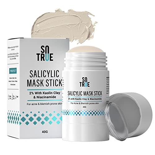 Sotrue 2% Salicylic Acid Face Mask Stick With Kaolin Clay For Acne 40G