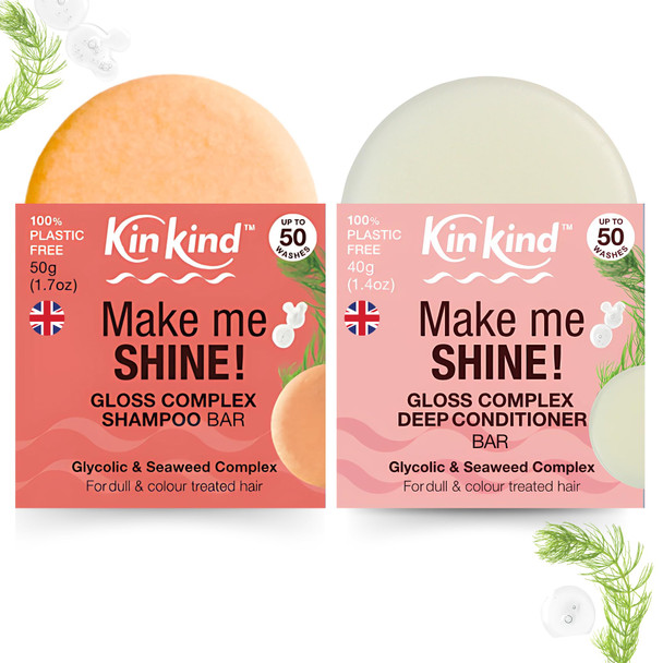 Kinkind Give Me More Shampoo Bar For For Curly Damaged and Frizzy 50G